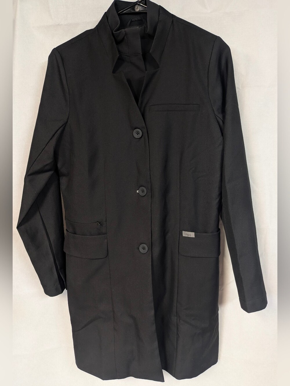Figs Pro Black Aurora Lab Coat